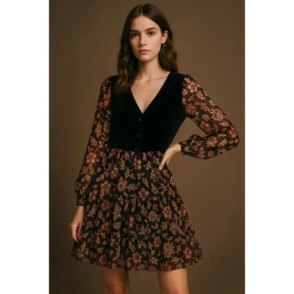 zara brown mesh dress Brown Croc Print Mesh Maxi Dress with Cut-Out main image 0